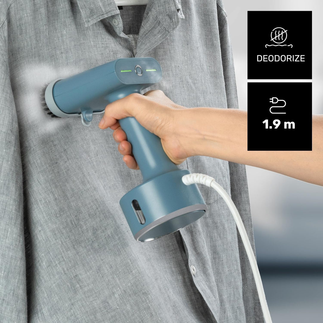 Taurus Sliding Care Compact Dampfbügeleisen, 1600 W, Edelstahl, Blau