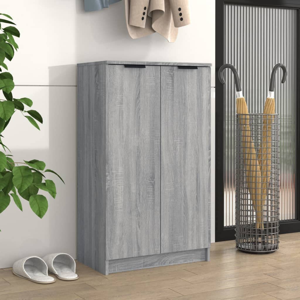 Schuhschrank mit 6 Ebenen, mit Tür, 100 cm hoch, Schuhregal, vertikaler Organizer, Aufbewahrungsschr
