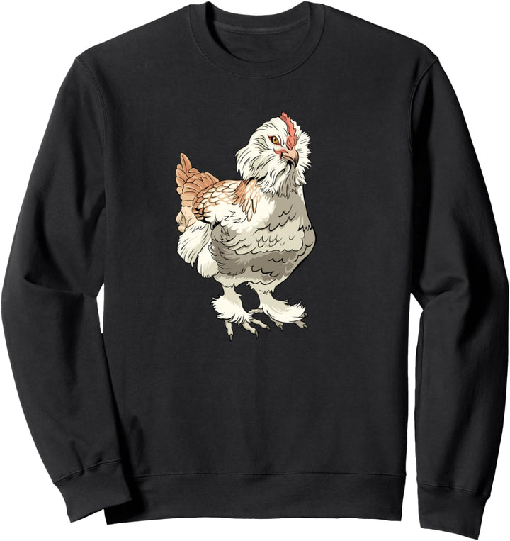 Deutsches Lachshuhn Hühner Huhn Ei Züchter Geschenk Sweatshirt