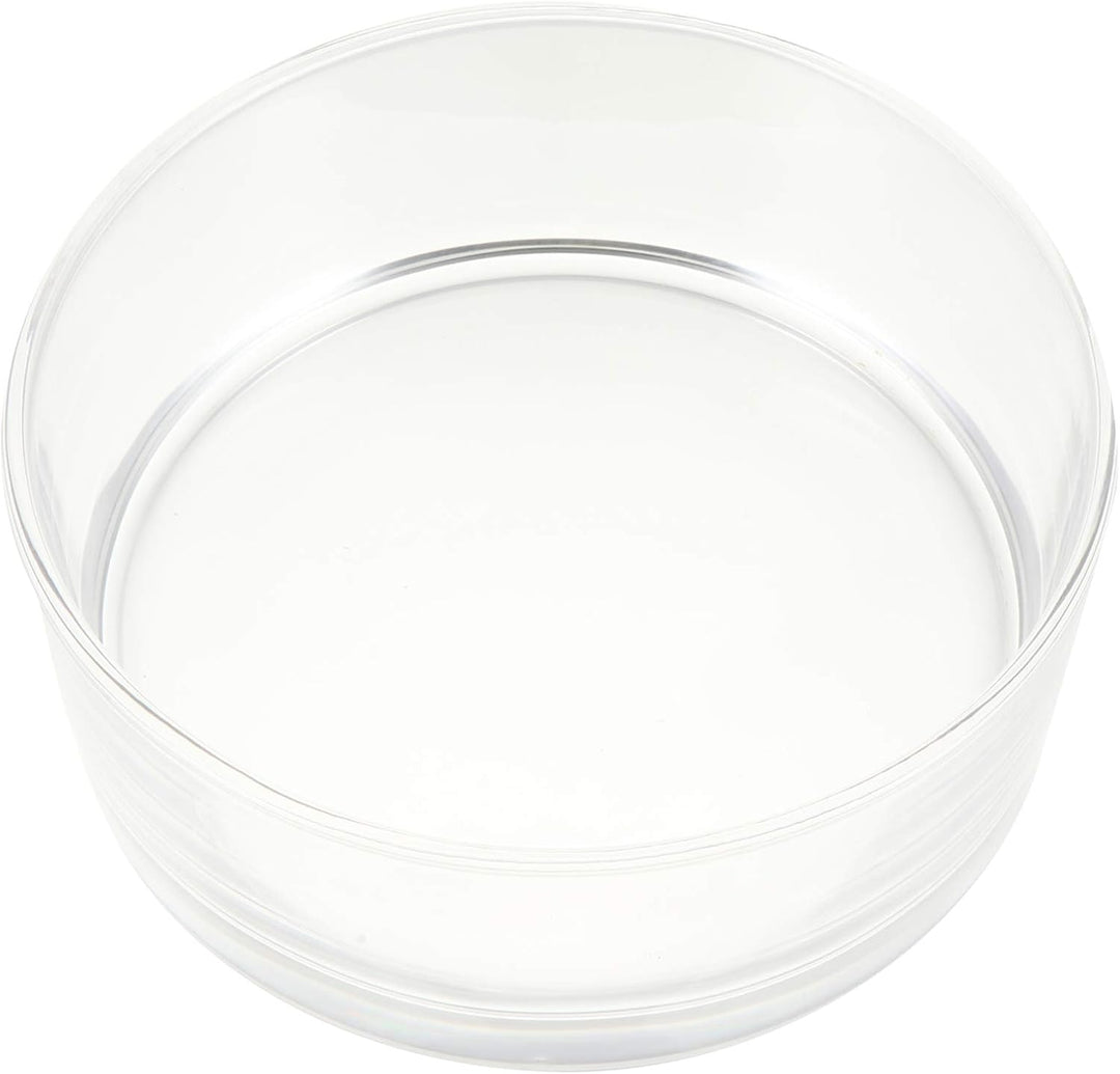 YARNOW Runder Blumentopf Aus Glas Dekorative Herzstückvase Terrarienpflanzvase Rustikal Hydroponisch