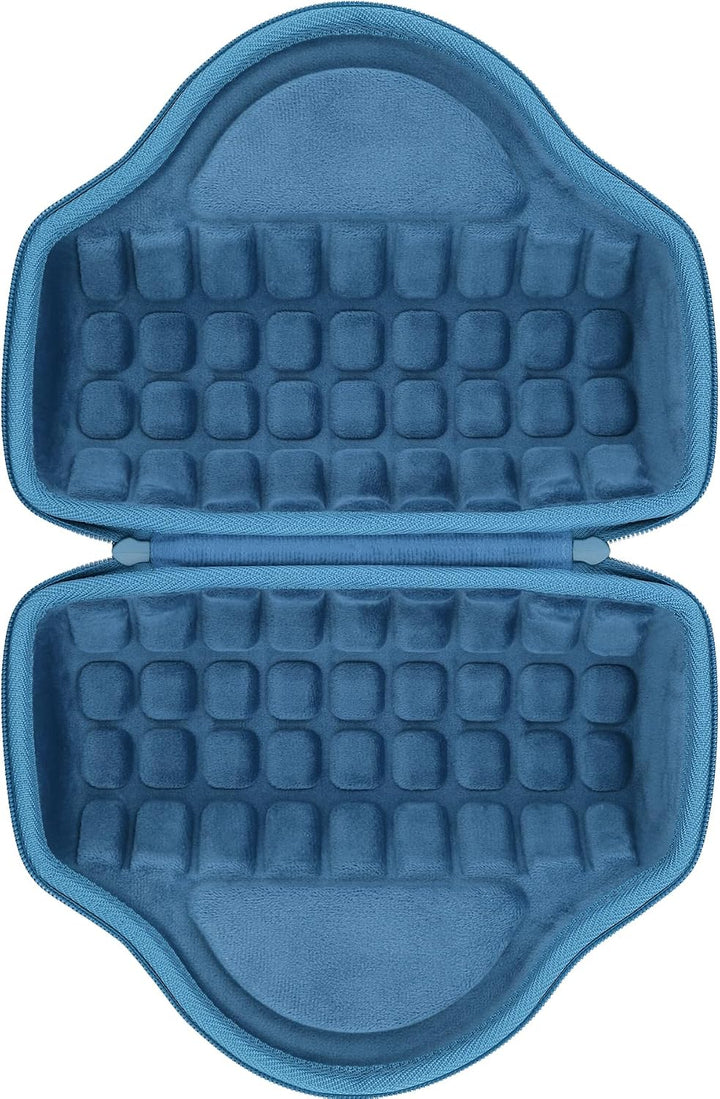 Aenllosi Hartschalenhülle für JBL Charge 6 Lautsprecher mit Schulterriemen Blau, Blau