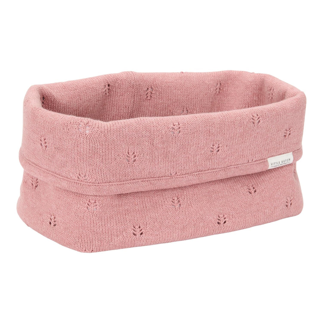 Little Dutch Wickeltischkörbchen Körbchen Korb Utensilo Organizer für den Wickeltisch Baby Strick gr