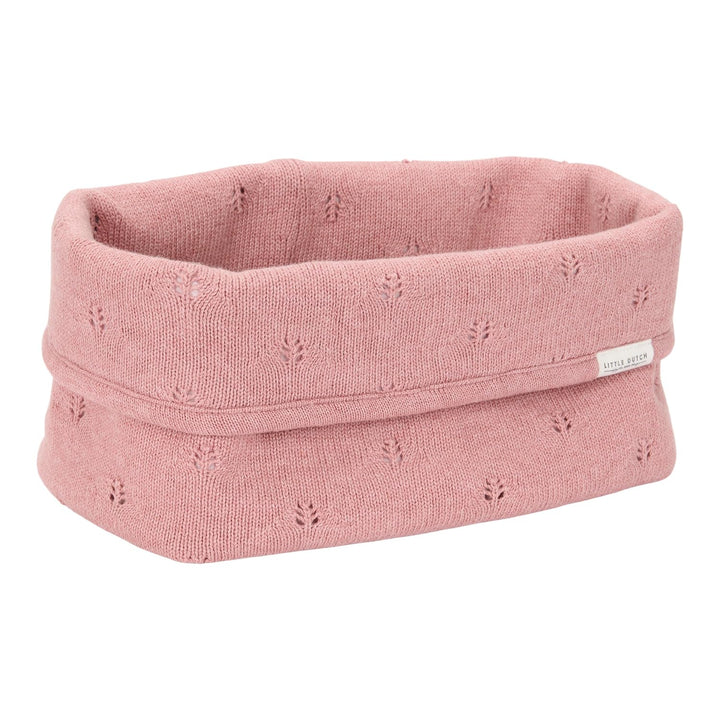 Little Dutch Wickeltischkörbchen Körbchen Korb Utensilo Organizer für den Wickeltisch Baby Strick gr