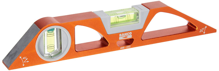 Bahco 466-250 Torpedo-Wasserwaage 0.25m 0.5 mm/m 25cm magnetisch, 25cm magnetisch