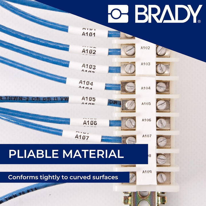 Brady (M21-187-C-342) PermaSleeve Schrumpfschläuche aus Polyolefin für BMP21-PLUS; BMP21 8.50 mm x 2
