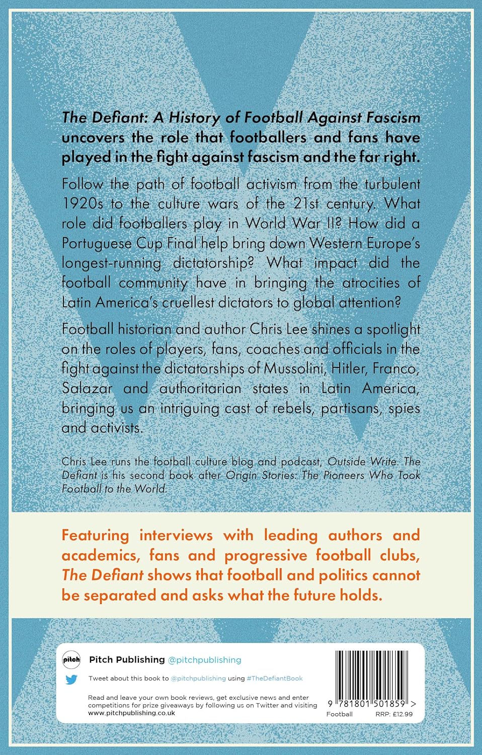 The Defiant: A History of Football Against Fascism, Taschenbuch