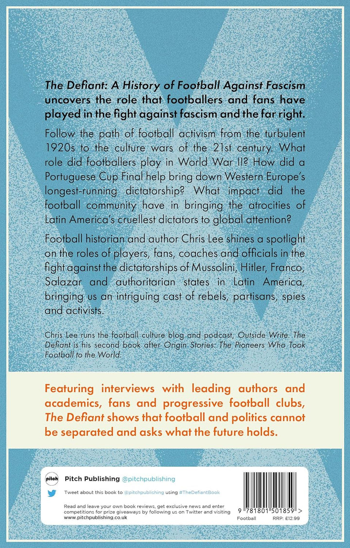 The Defiant: A History of Football Against Fascism, Taschenbuch