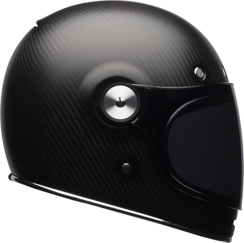 Bell Powersports Bullitt Motorradhelm, Schwarz (Carbon Matte), S, S