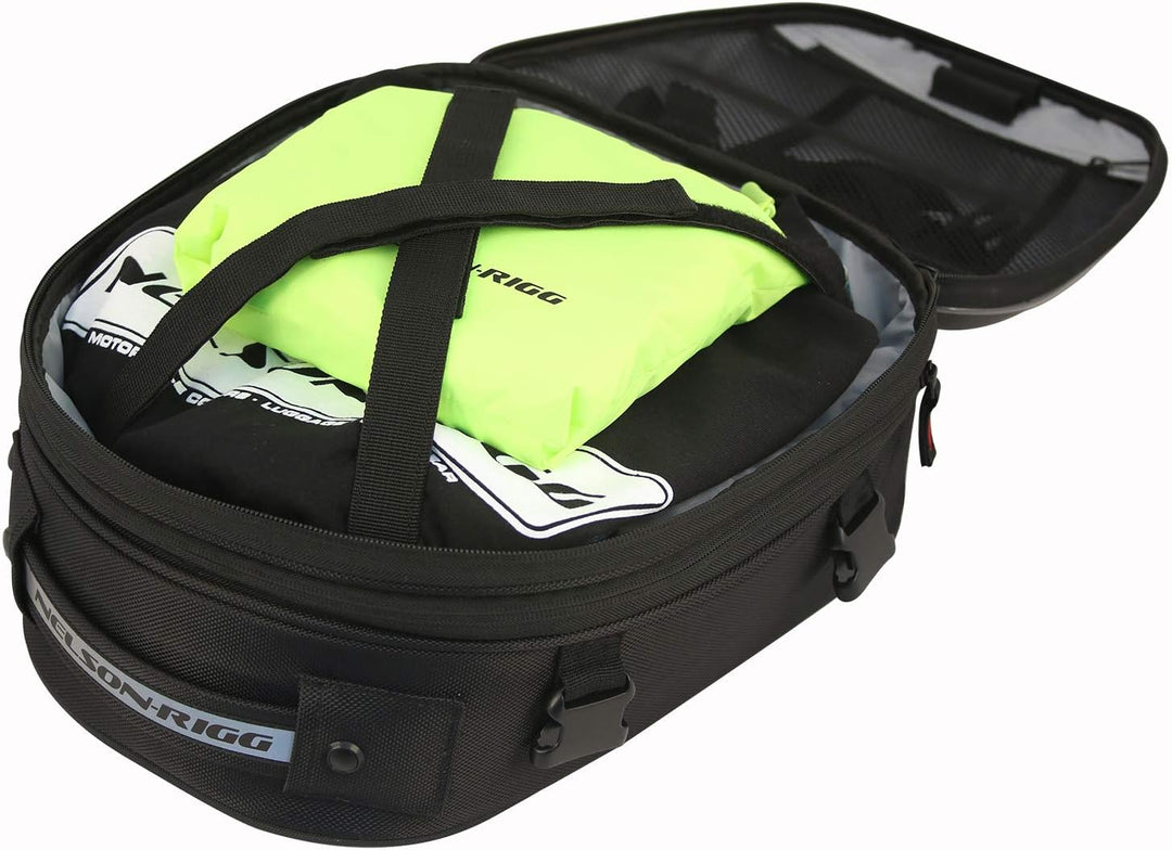 Nelson-Rigg CL-1060-S2 Hecktasche, für Pendler und Sport, Schwarz Commuter Sport, Commuter Sport