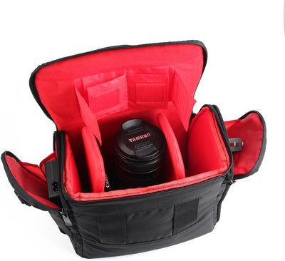 K-S-Trade Kameratasche Für Canon EOS 90D Für Canon EOS 90D Kameratasche Fototasche Schultertasche Zu