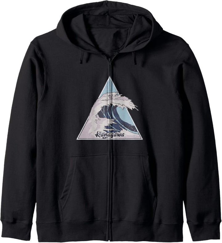 Grosse Welle von Kanagawa Kapuzenjacke
