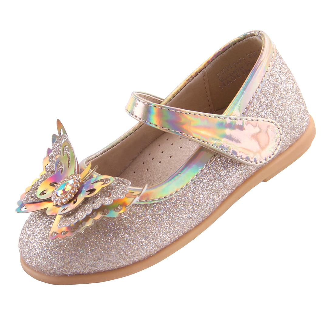 EIGHT KM - Kleinkind Mädchen Kleid Ballerinas Schuhe - Mary Jane Wohnungen - Prinzessin Hochzeit Sch