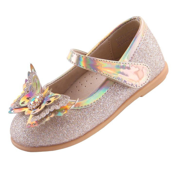 EIGHT KM - Kleinkind Mädchen Kleid Ballerinas Schuhe - Mary Jane Wohnungen - Prinzessin Hochzeit Sch