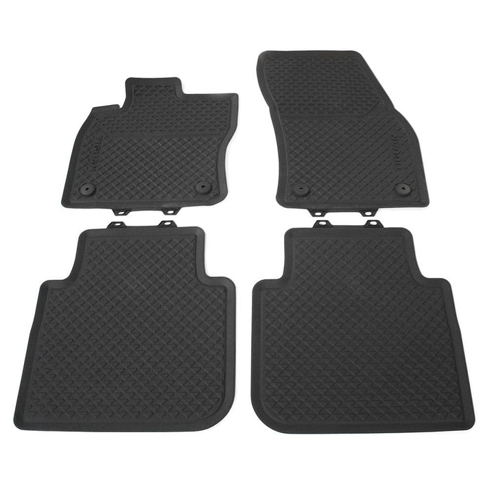 Volkswagen 5NL06150082V Premium Gummi Fussmatten v+h Gummimatten 4X Allwettermatten ALLSPACE schwarz