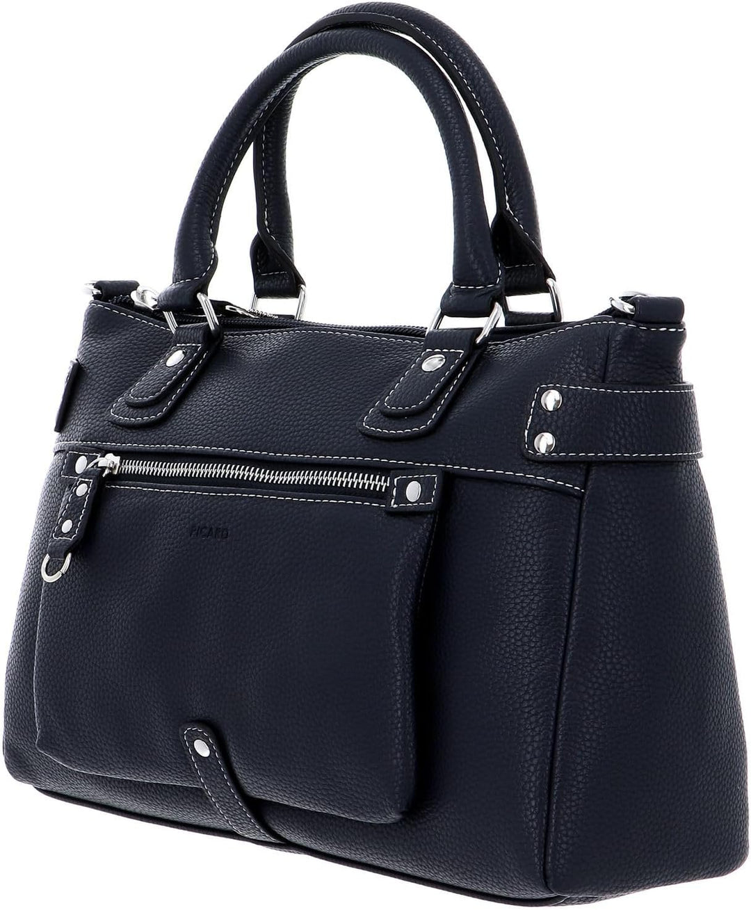 Picard Synthetik Shopper Loire Weiblich Alltag Breite 21 cm Höhe 0,5 cm Länge 34 cm Blau (Ozean), Bl