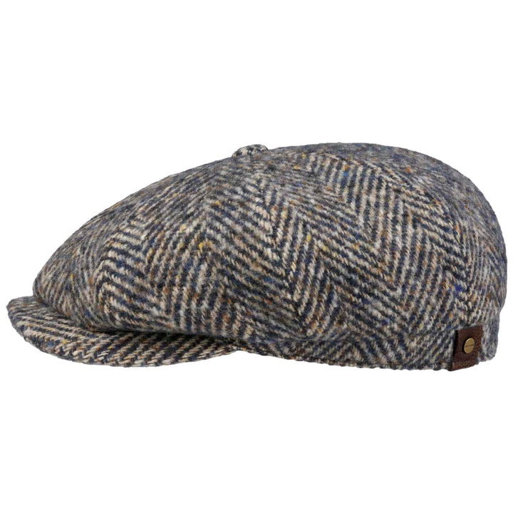 Stetson Hatteras Schildmütze Damen Herren 100% Schurwolle Flatcap mit Baumwollfutter Herbst Winter 5