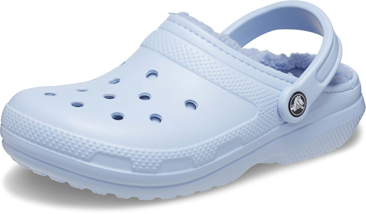 Crocs Unisex Classic Lined Clogs 36/37 EU Blue Calcite, 36/37 EU Blue Calcite