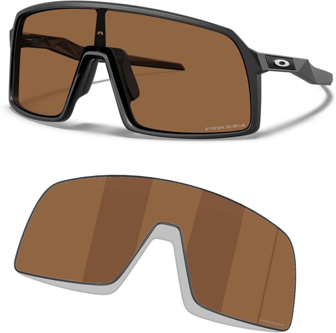 Oakley Original Sutro Ersatzgläser für Herren für Damen + Set mit Oakley Tasche + Designer iWear Pfl