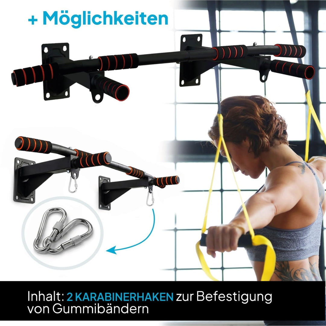 OcioDual Klimmzugstange Wand, Klimzugstange, Sportgeräte Zuhause Für Heimtraining, Klimmzugstange Fr