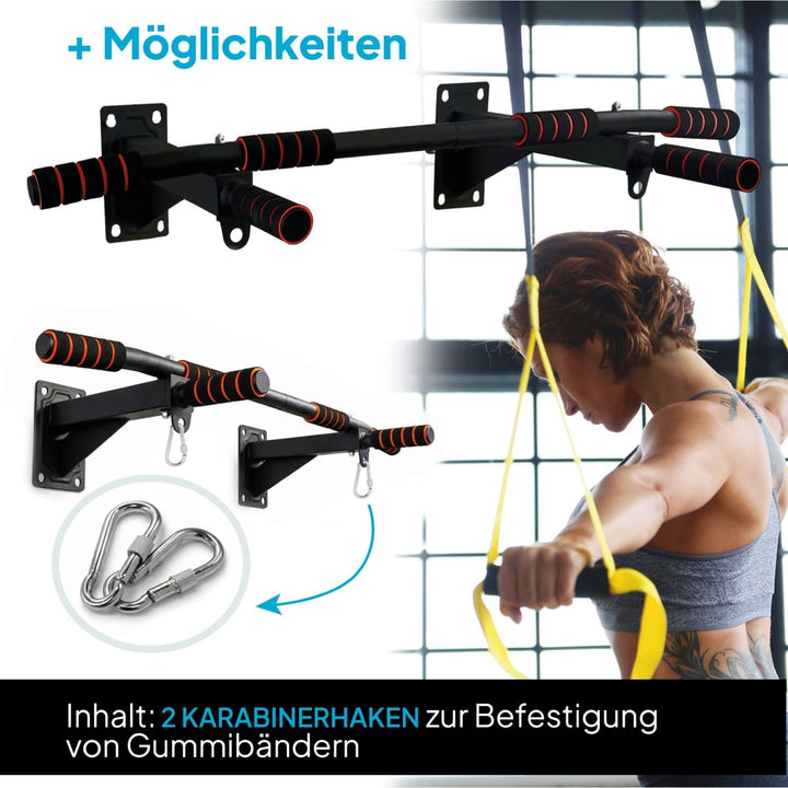 OcioDual Klimmzugstange Wand, Klimzugstange, Sportgeräte Zuhause Für Heimtraining, Klimmzugstange Fr