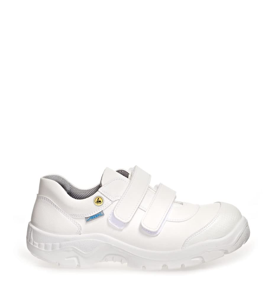 Abeba 32140-36 Anatom Sicherheitsschuhe (Halbschuhe), weiss, 32140-38 38 EU, 38 EU
