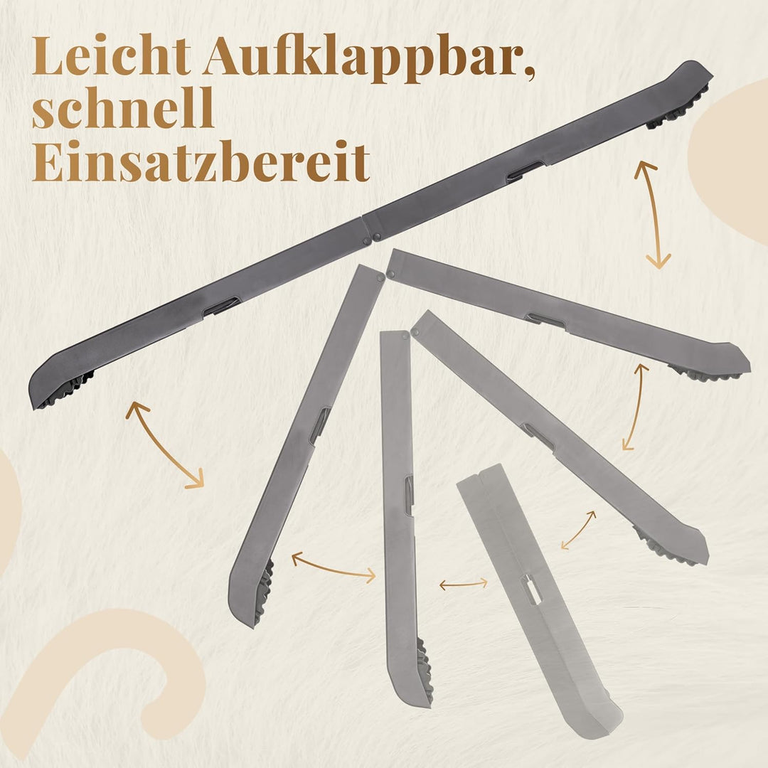 Hunderampe Auto Klappbar – 174 cm Lang & 38 cm Breit – rutschfeste Gummi Rampe für grosse Hunde – St