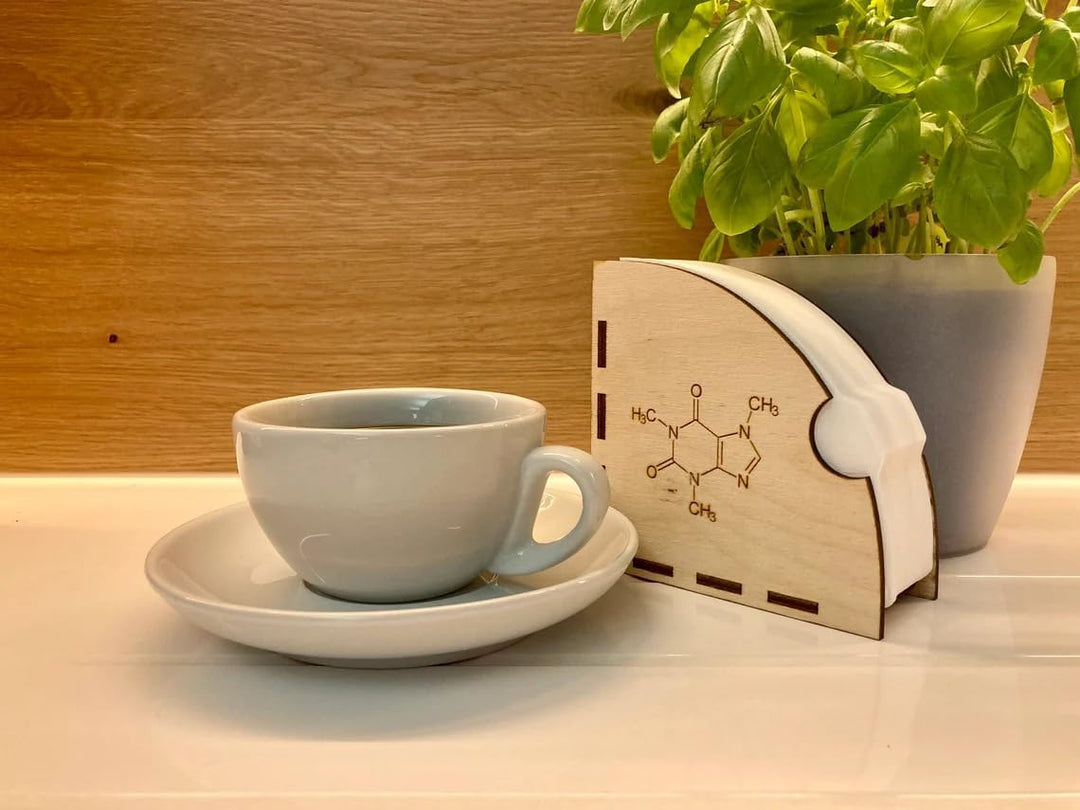Filterhalter für Hario V60 Filterpapier aus Holz - Handmade personalisierbar (V60-03, Herz), Herz V6