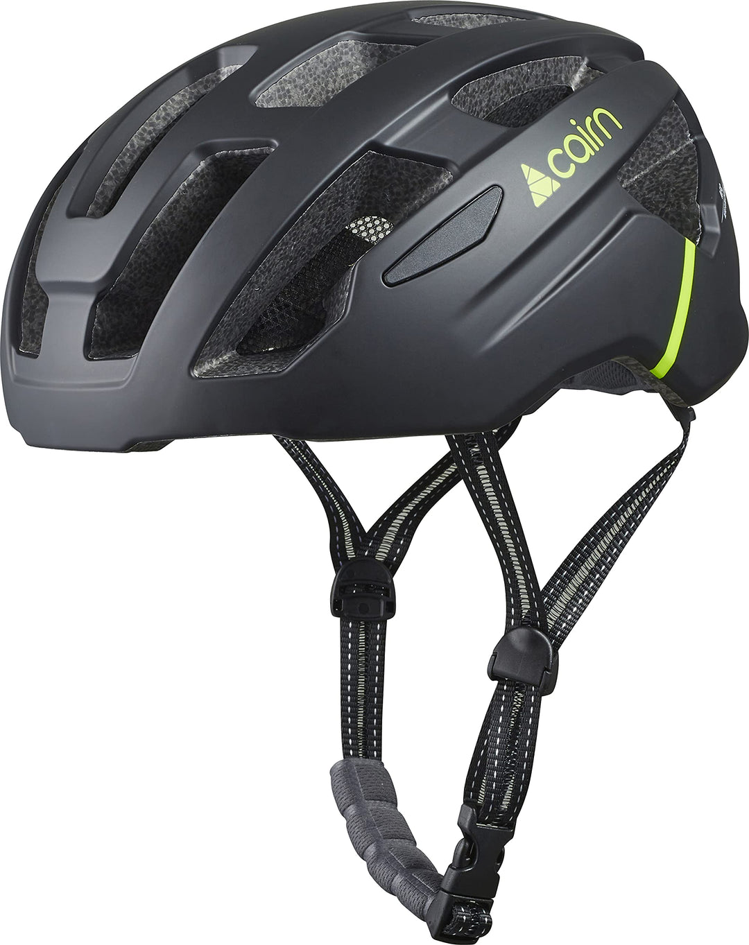 Cairn Prism II Helm, 103 Matte, Schwarz, Gelb, L (58/61)