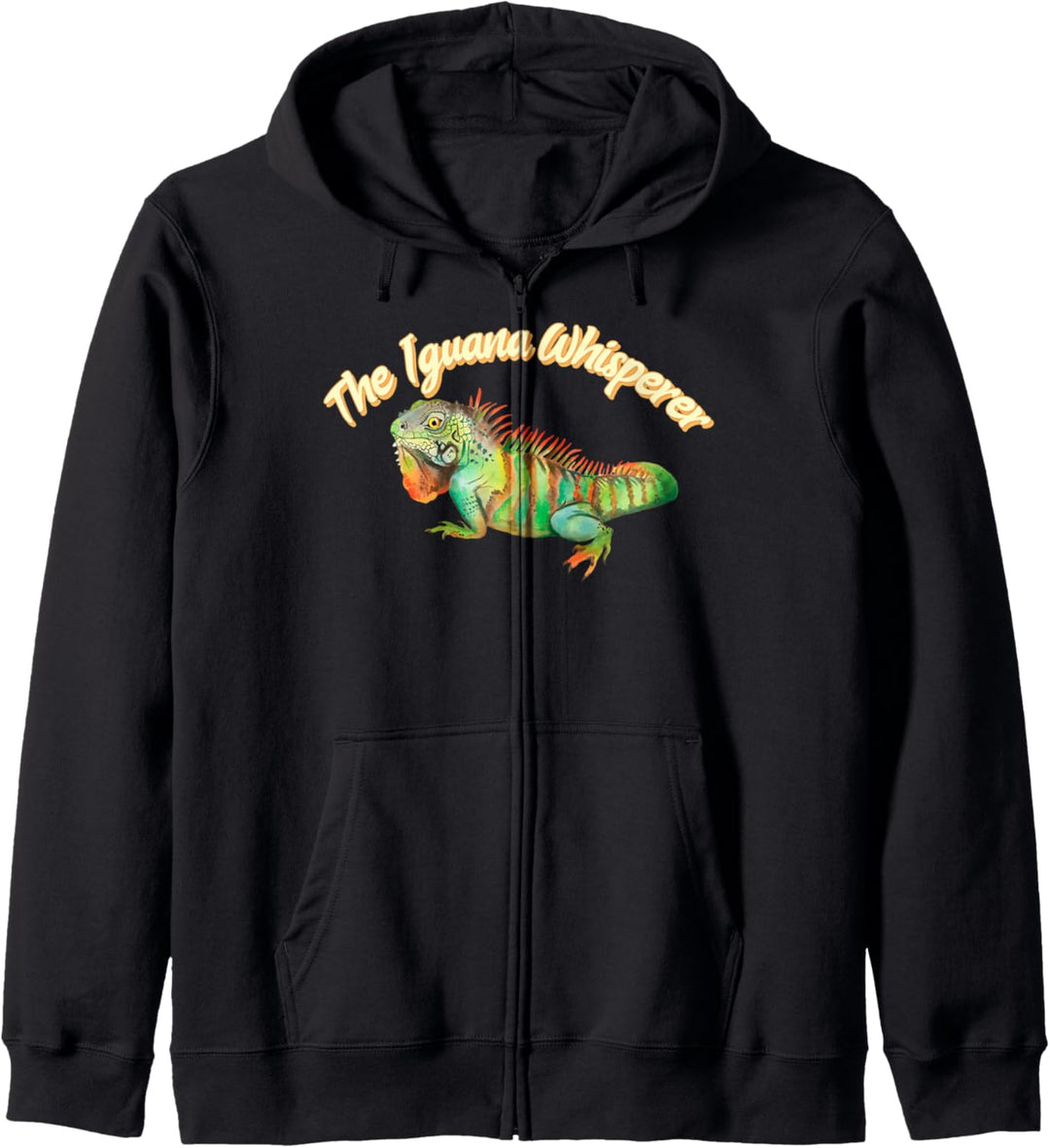 Iguana Shirt Iguana Whisperer Kapuzenjacke