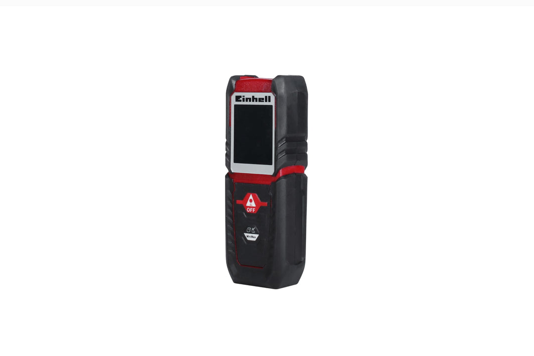 Einhell Laser-Distanzmesser TC-LD 25 (bis 25 m, Messreferenz Vorder- o. Hinterkante, Dauermessung, A