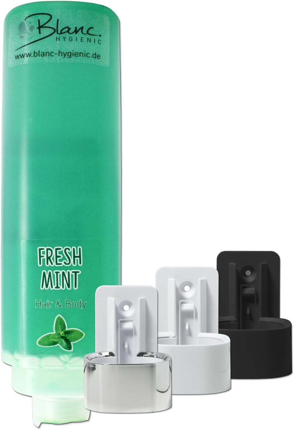 SET: Professionelles Shampoo-Duschgel-Set –12x425 ml–verschied. Düfte+4x Hlterung in verschied. Farb