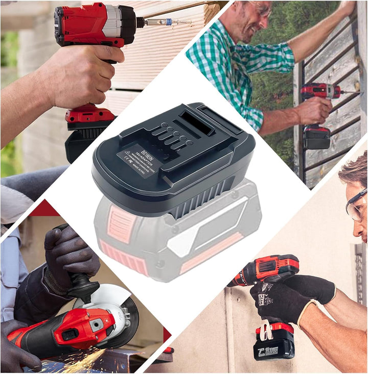 BS18EIN für Bosch auf für Einhell Akku-Adapter, Batterieadapter für Bosch Professional 18V System Ak