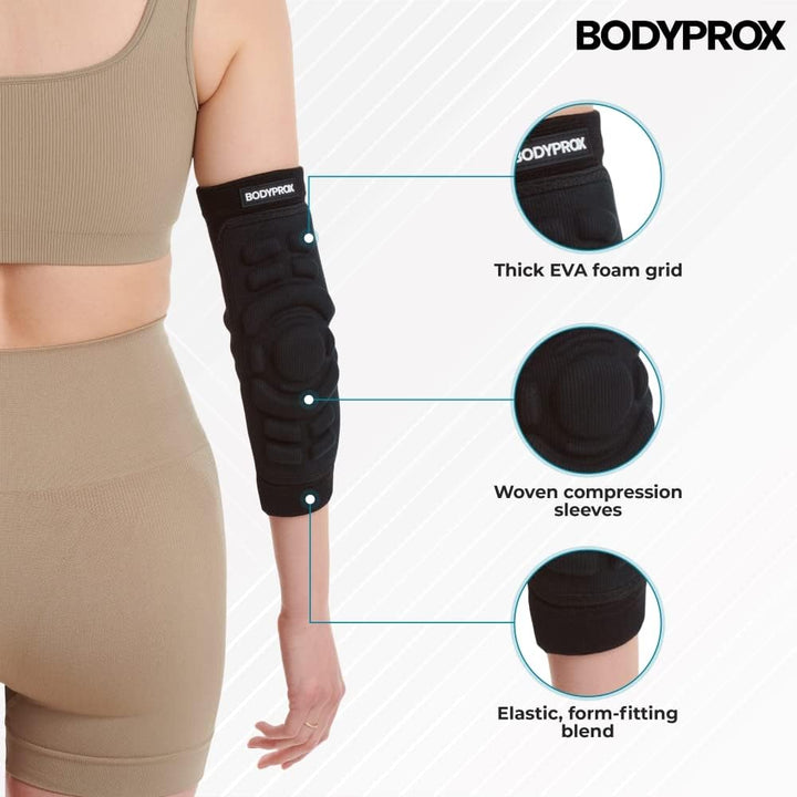 Bodyprox Ellenbogenschützer, 1 Paar M, M