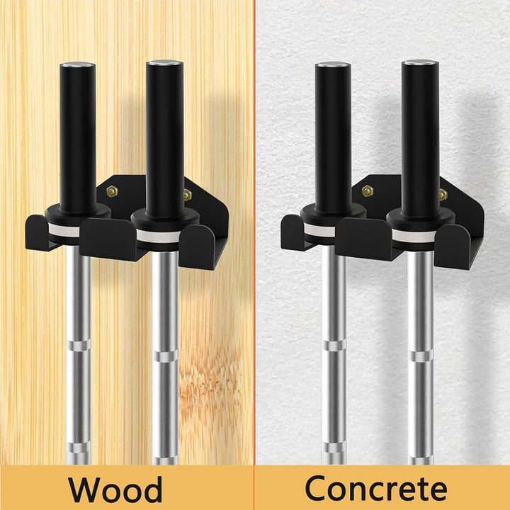 Wandhalterung für olympische Hanteln zum vertikalen Aufhängen, platzsparend, kommerzielles Fitnessst