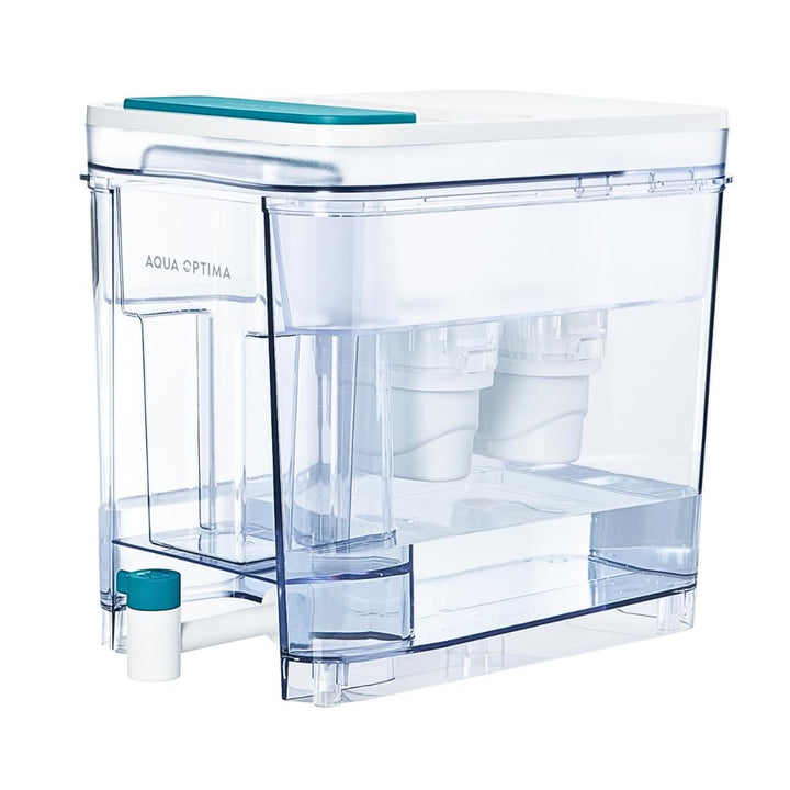 Aqua Optima Laica WD1001 Filtered Water Tank 8,2 l mit 6 Filtern für Fridge oder Counttop Water Disp