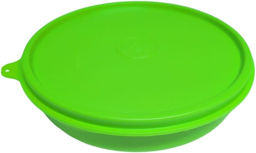 Tupperware to Go Lunchbox Clevere Pause 550 ml mit Trennwand Eco+ Schule Brotdose rund mit Abteilung