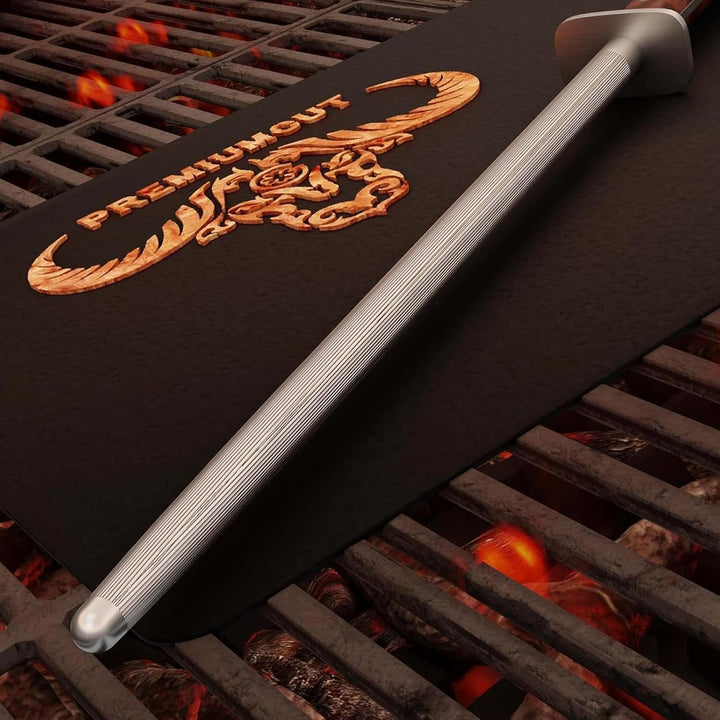 GIESSER seit 1776 - Made in Germany - Wetzstahl 25 cm Tree of Life, PremiumCut Steel No 1, Messersch