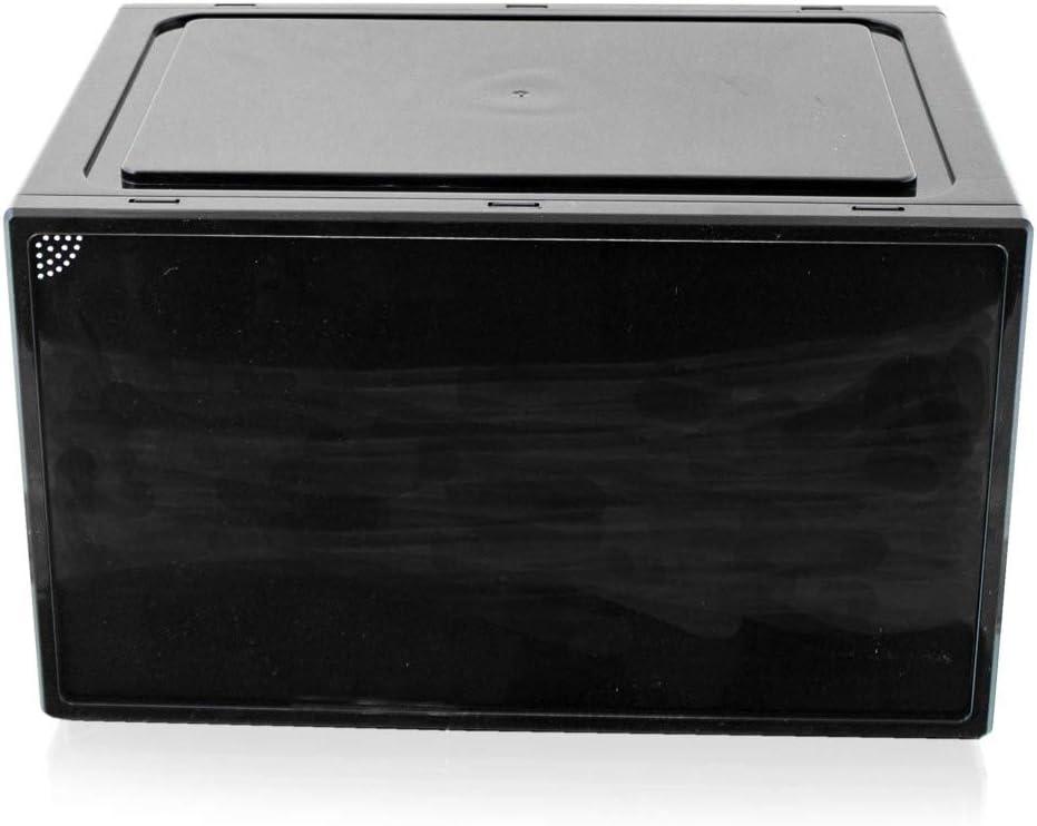 BITUXX LEX21 Schuhbox Stapelbar Aufbewahrungsbox Kunststoffbox Schuhkasten Schuhkarton Schuhorganize