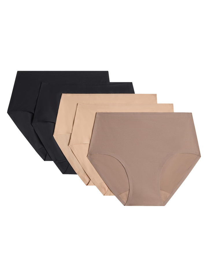Chantelle SOFTSTRETCH, Shorty (Pack X5), Unnsichtbare Unterwäsche für Dame, Einheitsgrösse von 36 bi