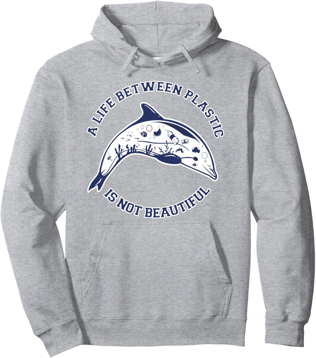 Plastikfreies Umweltrecycle, rettet Natur, Erdaktivist Pullover Hoodie