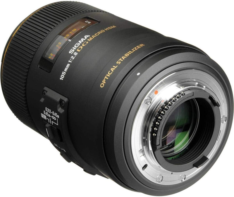 Sigma 105mm F2,8 EX Makro DG OS HSM-Objektiv für Nikon F Objektivbajonett für Nikon Single, für Niko