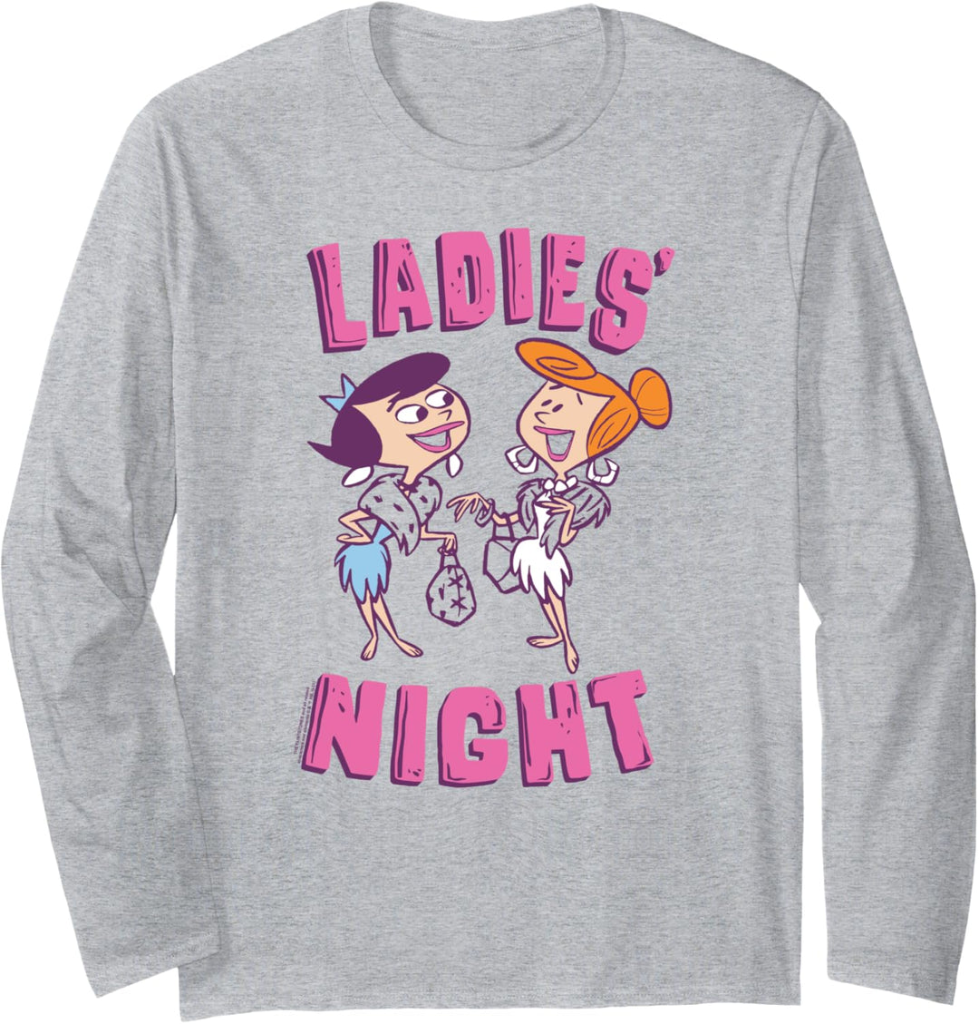 The Flintstones Betty Wilma Ladies' Night Langarmshirt