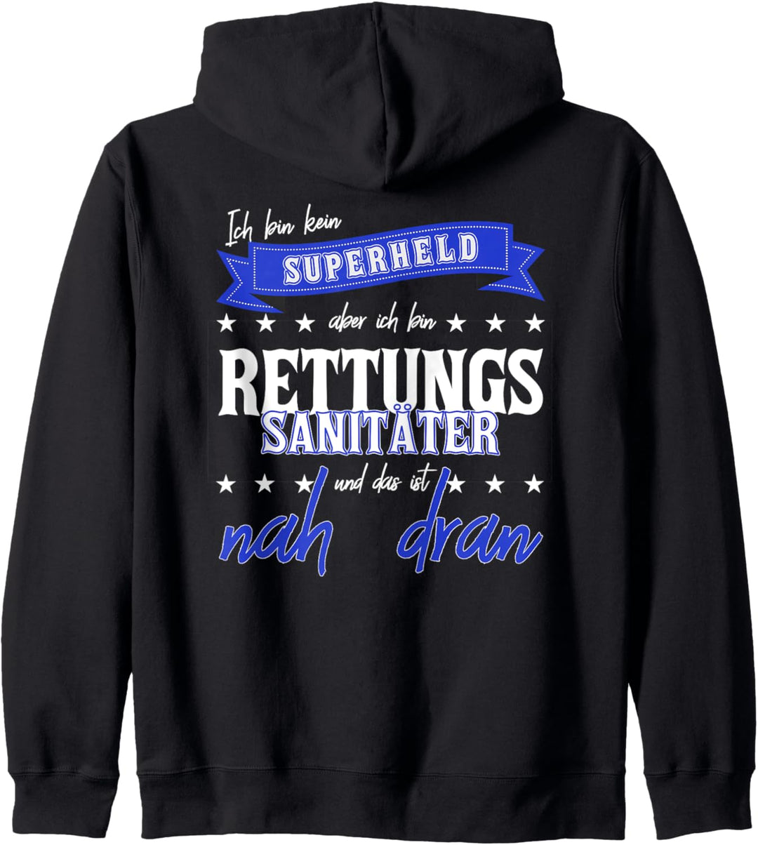 Freizeitjacke und Geschenk für den Rettungssanitäter Kapuzenjacke