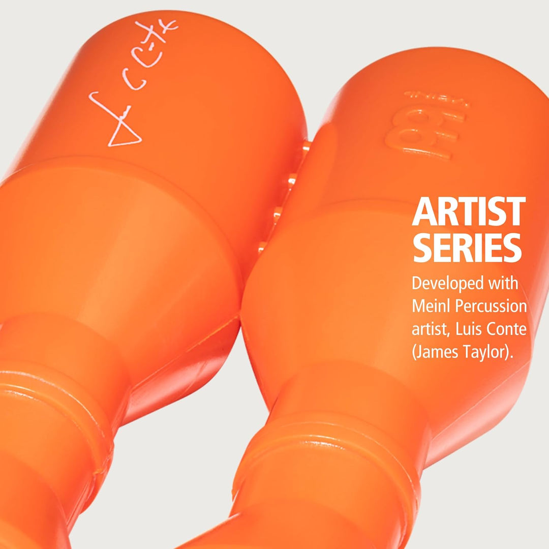 Meinl Percussion Shaker Luis Conte - Medium Live- Artist Series Doppel-Shaker - 17 cm Länge - Musiki