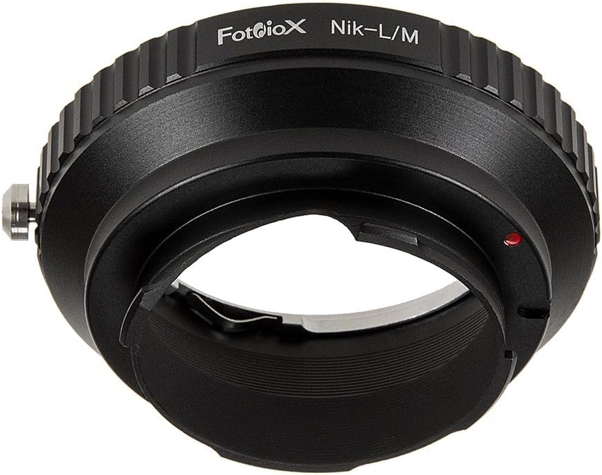 Fotodiox Lens Mount Adapter Compatible with Nikon F-Mount Lenses on Leica M-Mount Cameras