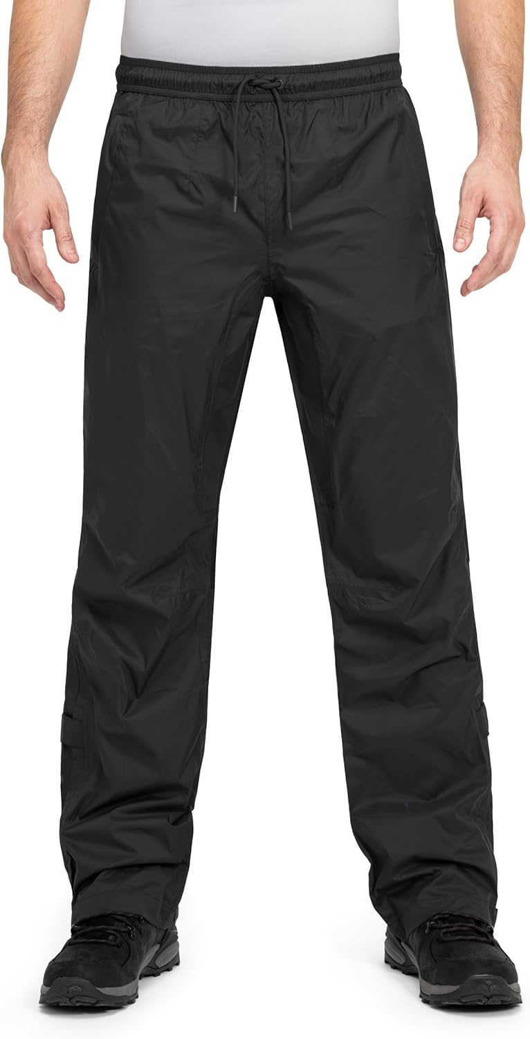Höhenhorn Pluvia Herren Regenhose wasserdichte Überziehhose Wassersäule 5.000 mm Atmungsaktive Outdo