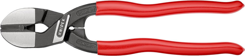 Knipex CoBolt® Kompakt-Bolzenschneider schwarz atramentiert, mit Kunststoff überzogen 200 mm 71 21 2