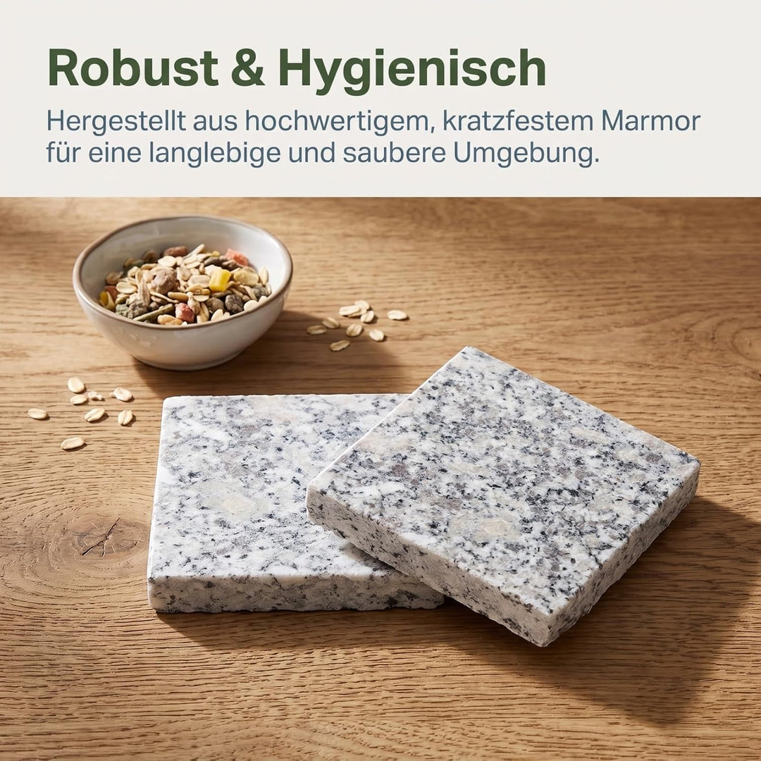 YARNOW Haustier Kühlmatte Aus Marmor 3.5 Zoll Für Hamster Kaninchen Und Kleine Tiere Sommer Kühlung