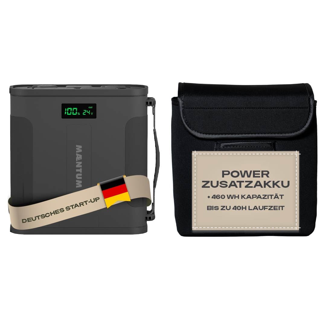 X-TRA Akku Power Bank 460 Wh I Kompakte Powerstation I LiFePO4 Akku I Magnetischer Zusatzakku für Kü