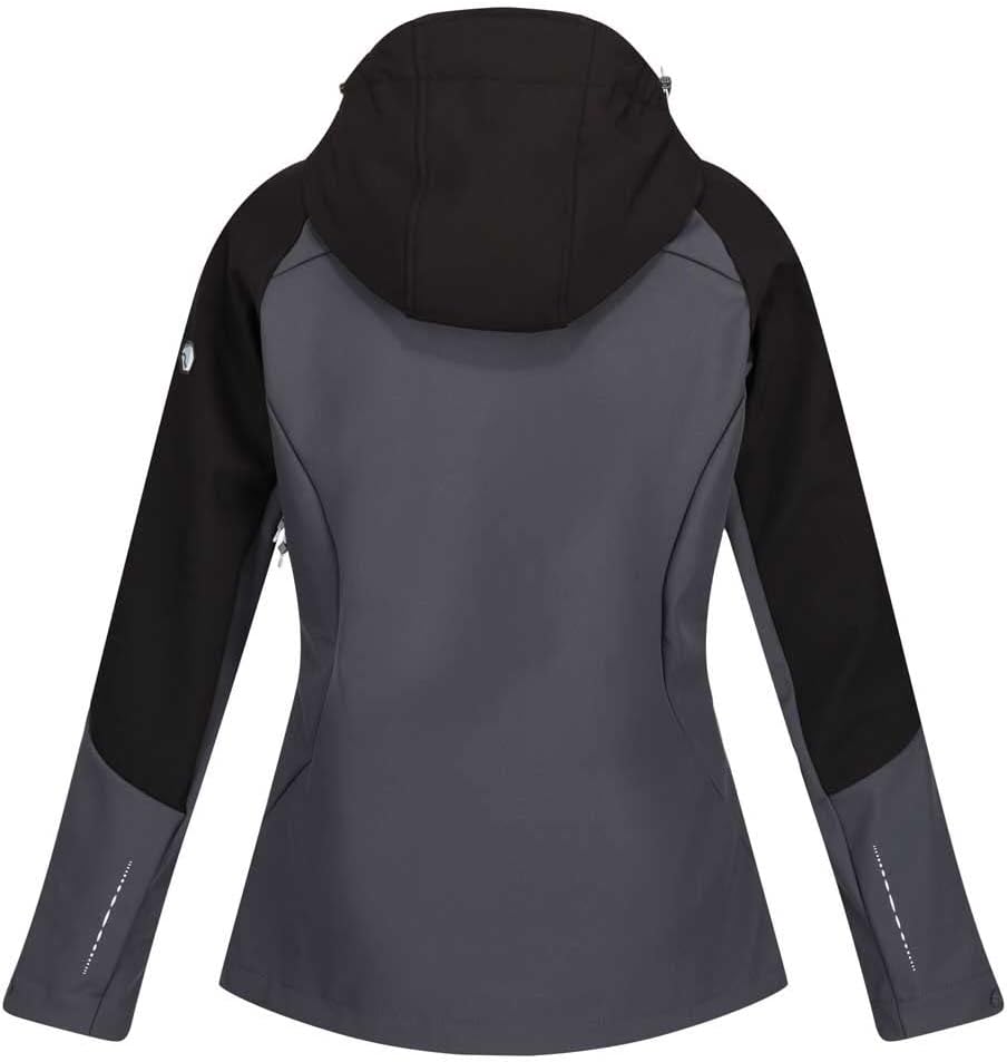Regatta Softshelljacke Damen DeSoto VIII mit Kapuze, 36 Grau